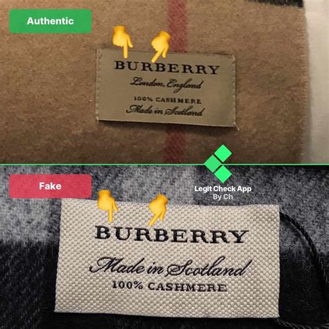 should i remove the tag from my burberry scarf|Burberry scarf checker.